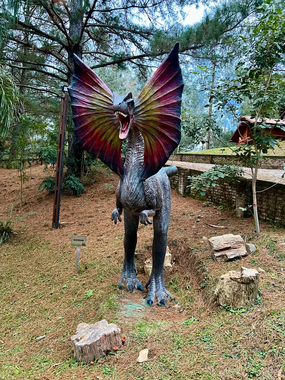 Dinossauro em tamanho real